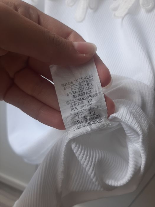 elegancka biała bluzka