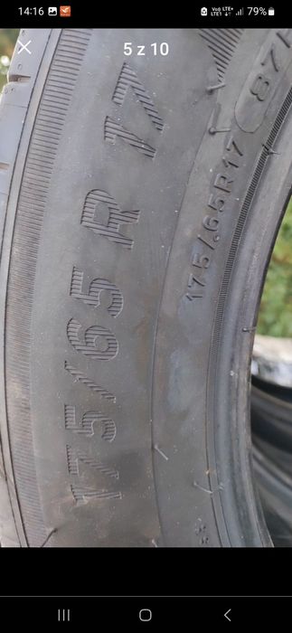 175/65/17 Sprzedam komplet opon letnich Michelin