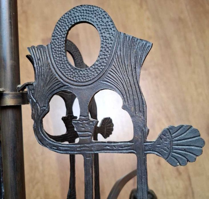 Candeeiro Lustre de Sala com motivos Art Déco