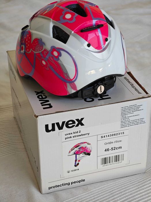 Kask dziecięcy UVEX KID 2 rozmiar 46-52cm