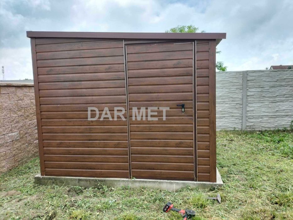 Hala Garaż Wiata Warsztat Magazyn Konstrukcja Stalowa Projekt Dar Met