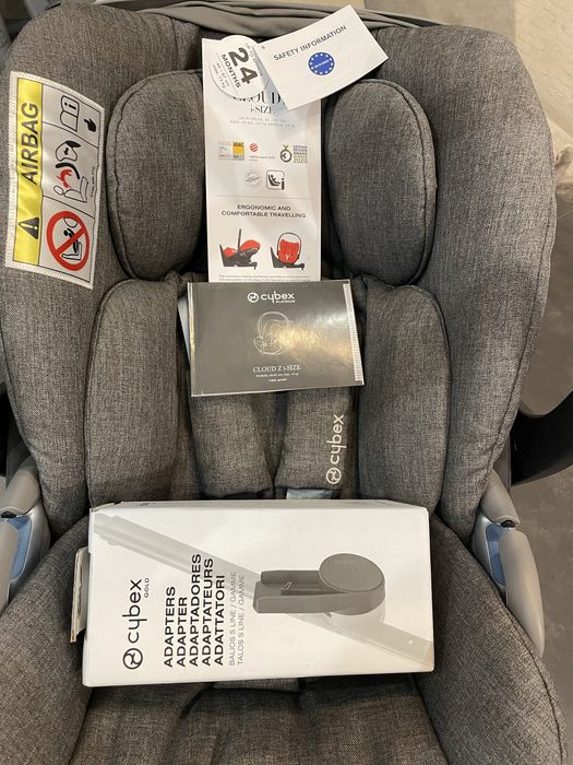 Автокрісло Cybex Cloud Z2 i-Size Plus Soho Grey