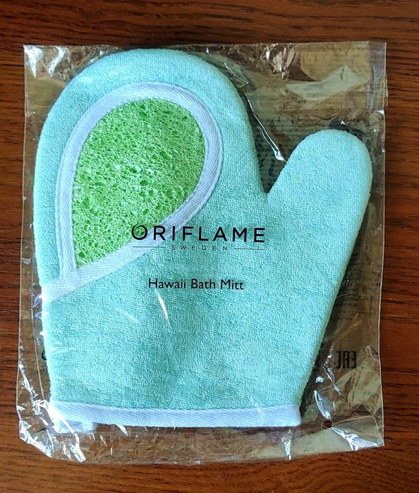 Рукавичка мочалка для тіла