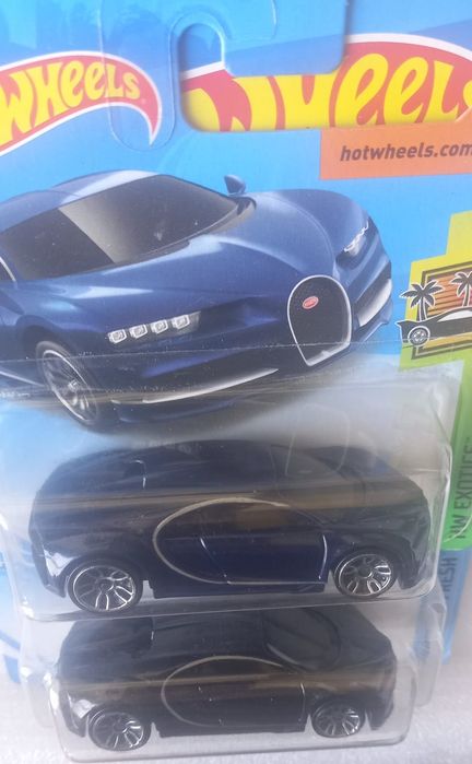 Conjunto 2 , 16 Bugatti chiron hot wheels