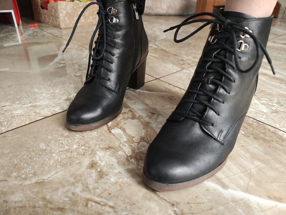 Botki Ryłko czarne 38