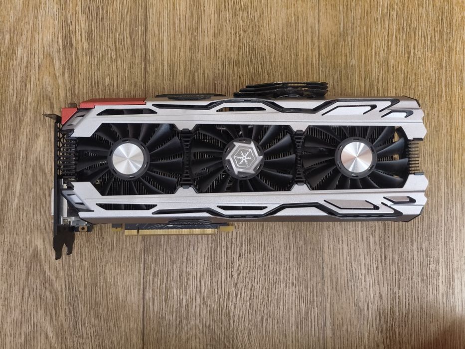 Відеокарта GTX 1070 8GB Inno3D HerculeZ X4