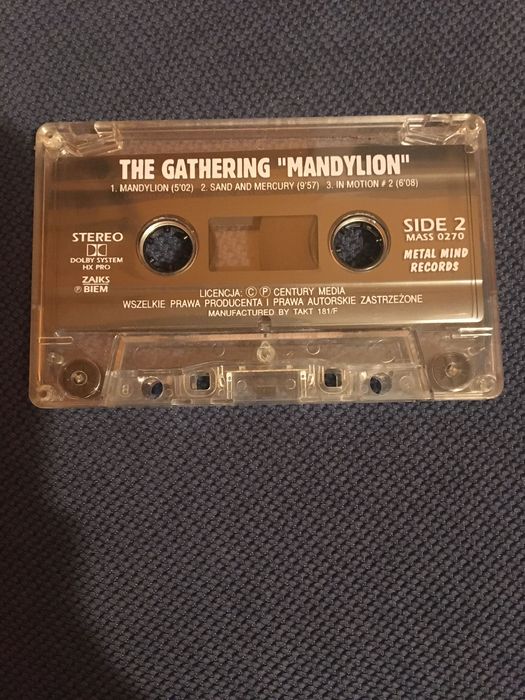 The Gathering - Mandylion, kaseta magnetofonowa