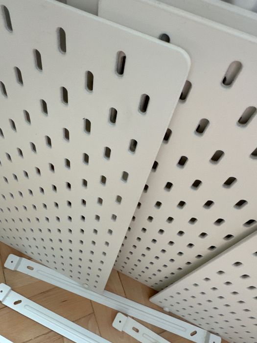 IKEA 2 tablice Skadis i akcesoria/ stan idealny