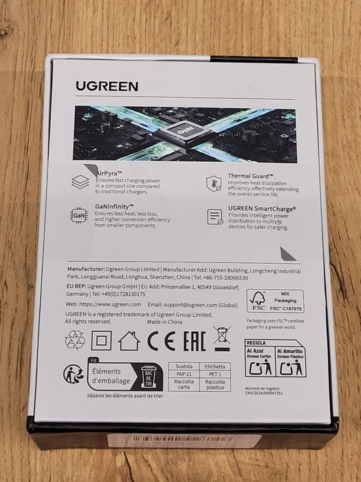 Ugreen 160W зарядний пристрій