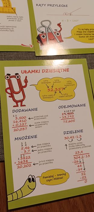 Domowa ściąga z matematyki, klasa 4-6
