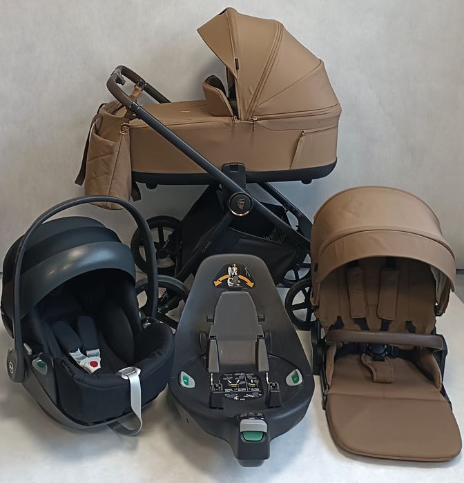 Wózek Venicci Claro  4w1/Cybex Cloud Z/Baza Cybex Z