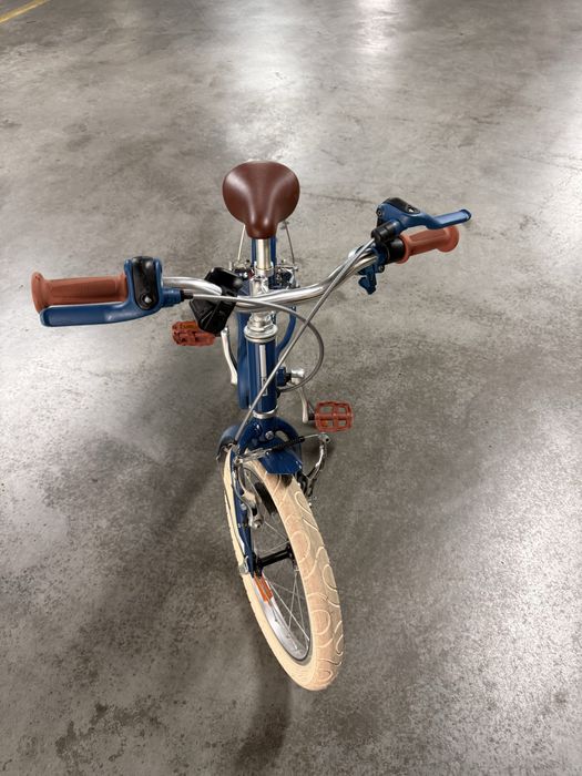 Bicicleta Infantil colo nova B'Twin City 900 (16 polegadas) - Azul - 4 a 6 anos