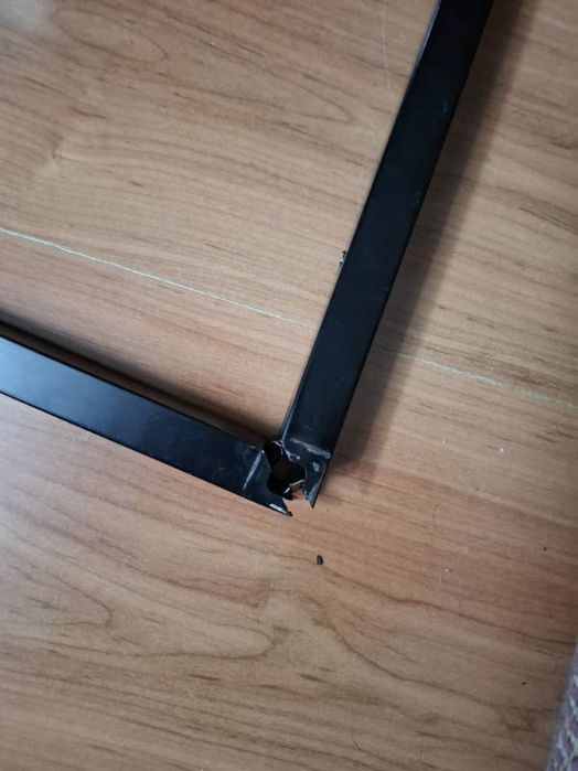 Biurko metalowe dab sonoma