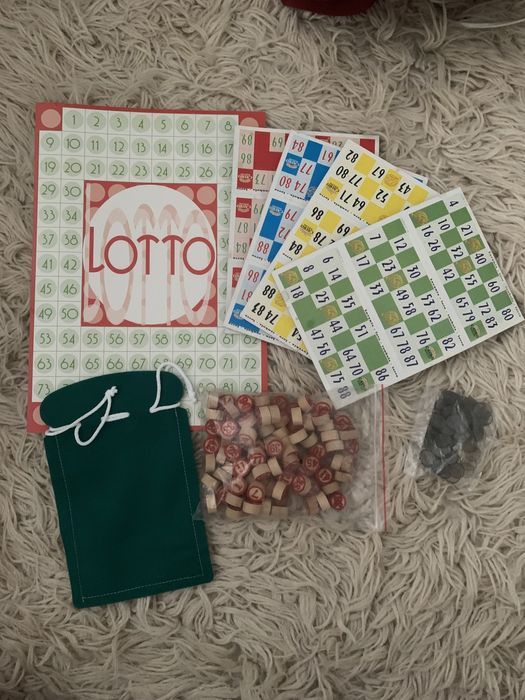 Jogo de tabuleiro Lotaria