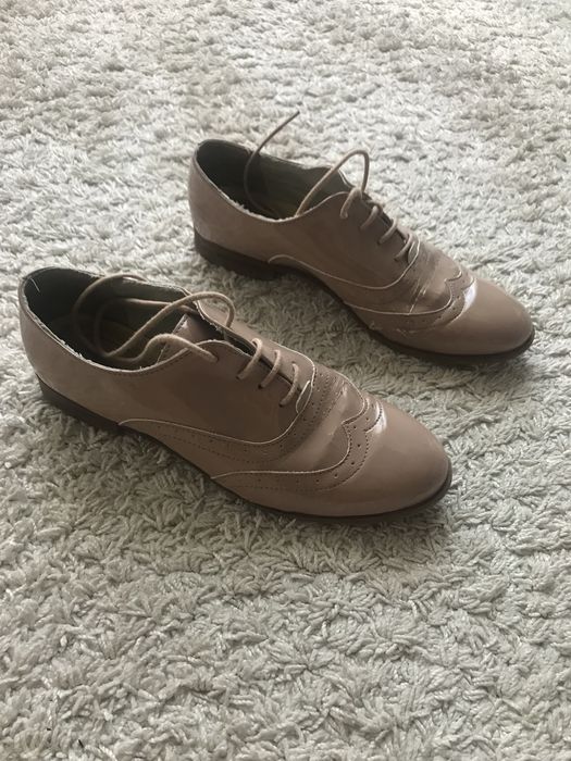 Oxfordy Mademoiselle, rozmiar 38, lakierki