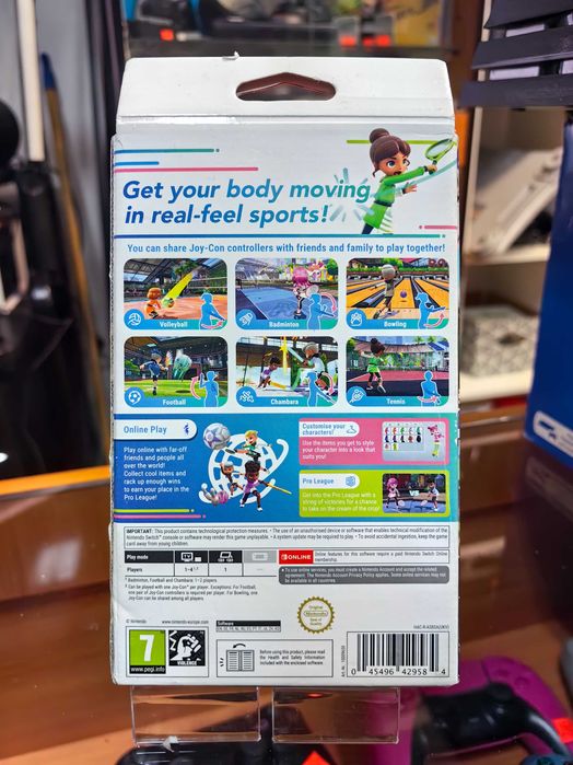 Nintendo Switch Sports Sporty Komplet IGŁA Wymiana Skup SklepRetroWWA