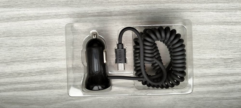 Ładowarka samochodowa do gniazda zapalniczki micro USB długość 2,5 m