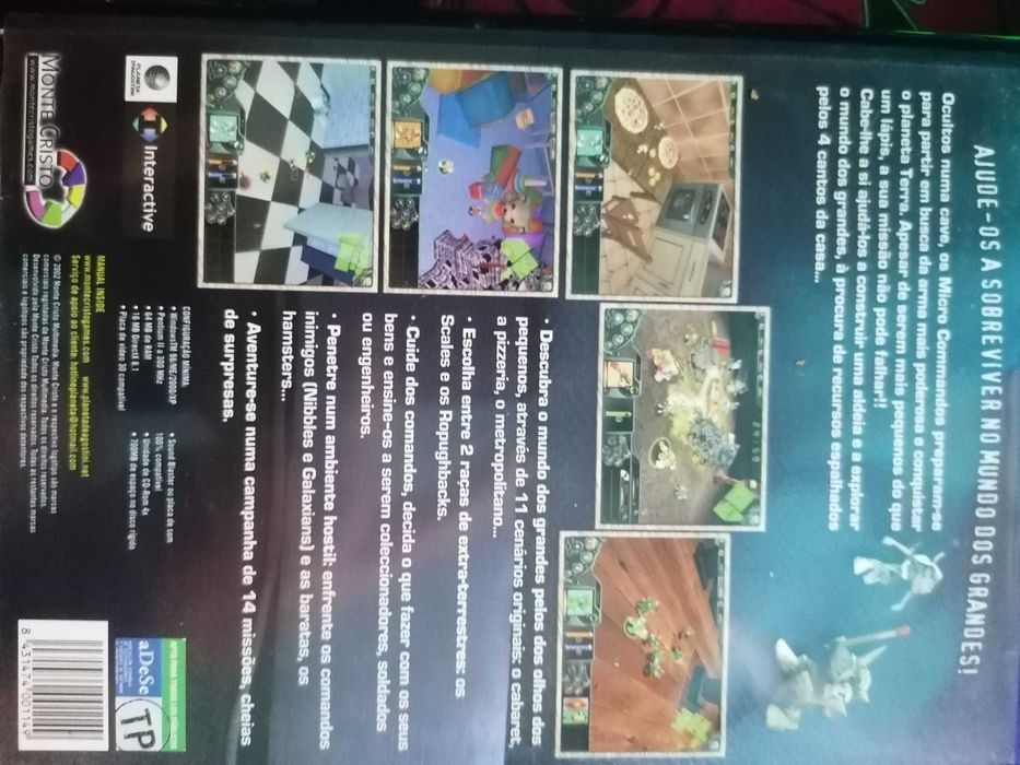Micro Commandos jogo Pc como novo com caixa original e manual