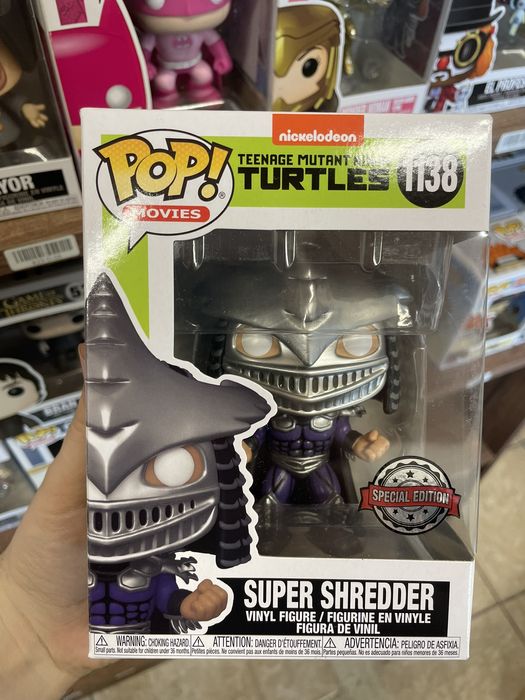 OUTLET Funko POP Teenage Mutant Ninja Turtles 1138 Super Shredder EXCL