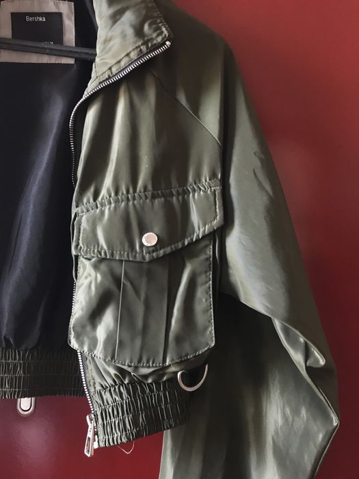 Casaco verde tropa curto