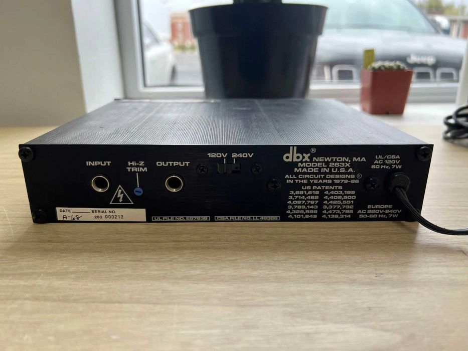 dbx 263x De-esser