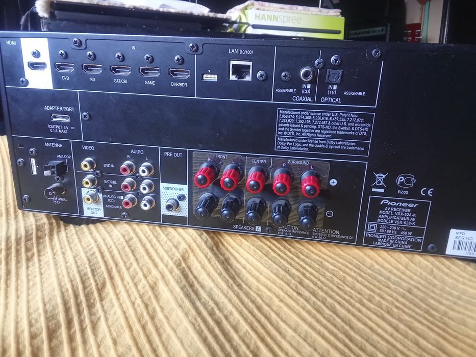 Amplificador Receptor AV Pioneer