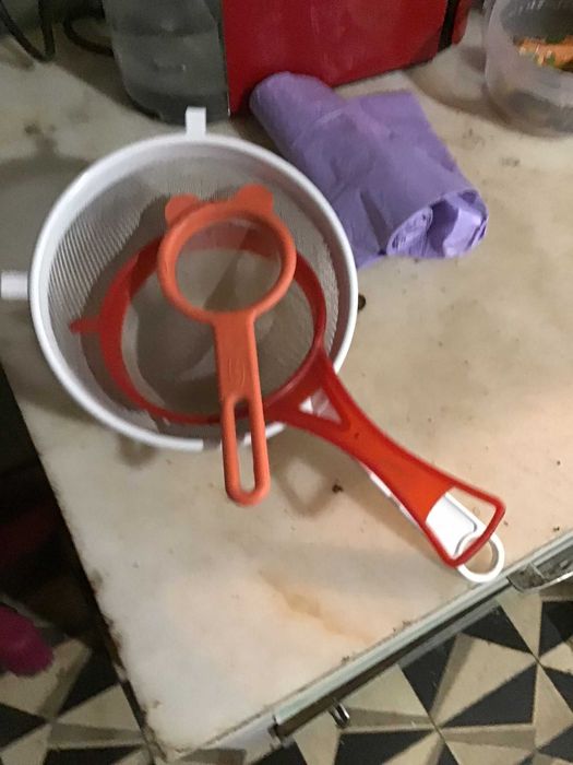 conjunto de 3 coadores de tamanho diverso