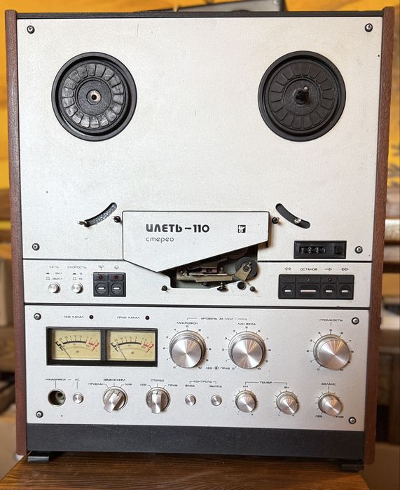 Магнітофон Илеть 110 (головки Teac Japan)