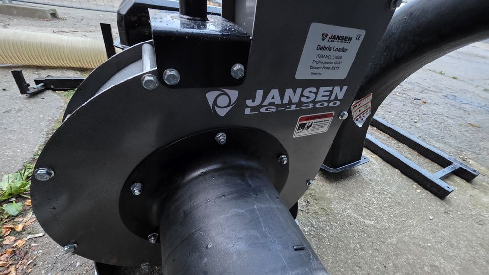Odkurzacz naburtowy JANSEN LG 1300 cały zestaw