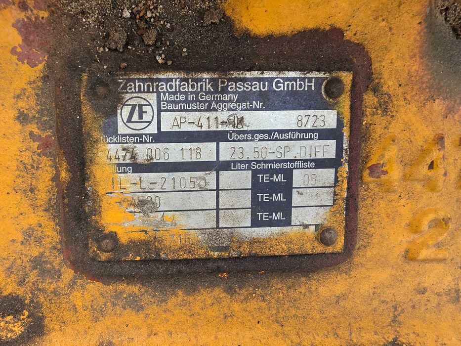 Obudowa mostu Liebherr 544