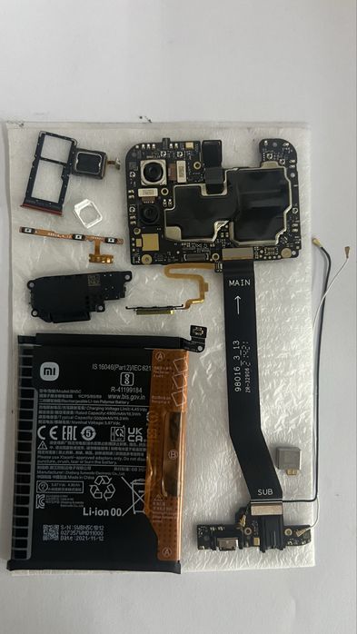 Запчастини від  Xiaomi Redmi Note 11S 5g
