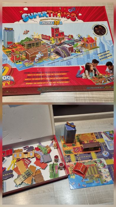 Duży zestaw Super zings auto, miasto...