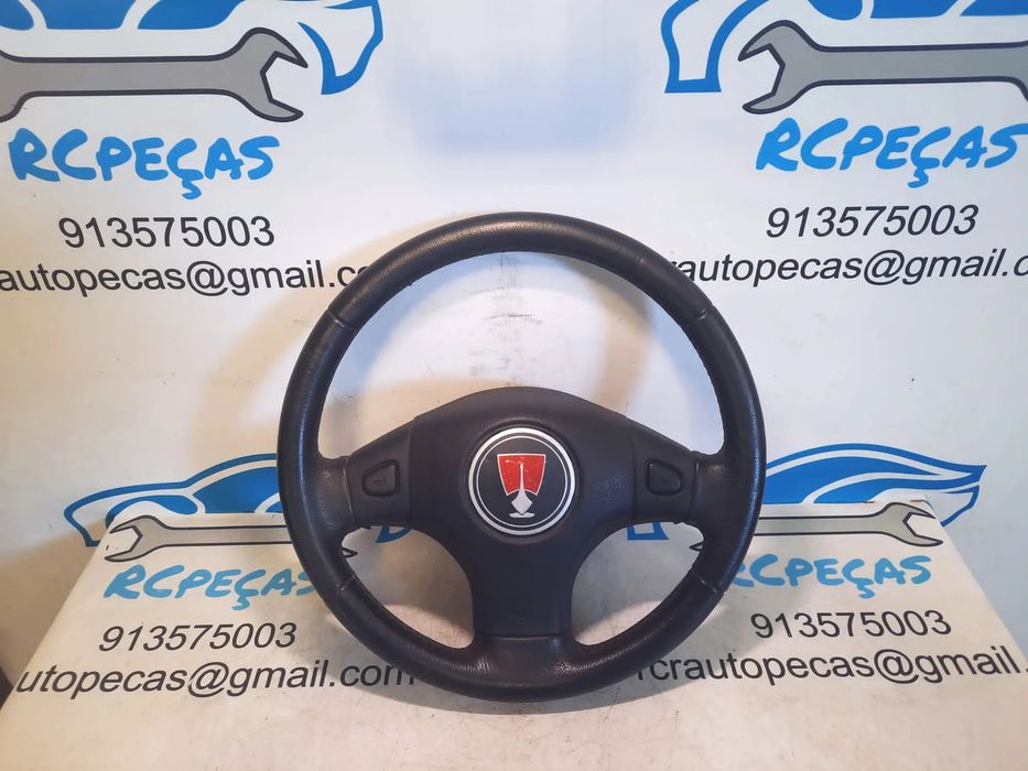 VOLANTE GUIADOR COMPLETO ROVER 414 CTD0263XXX 25 45 200 PELE AIRBAG