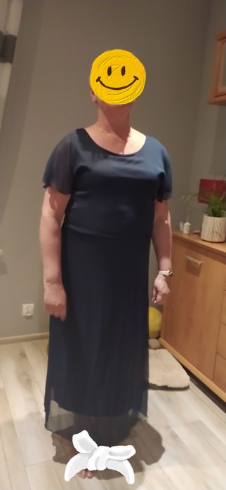 Sukienka granatowa r. 42