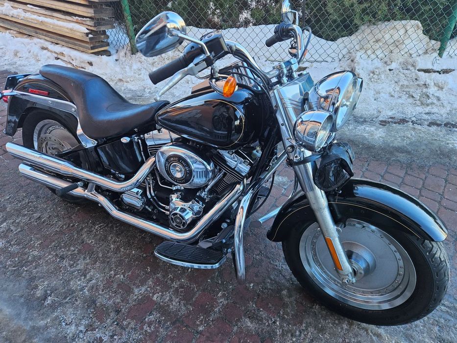 Harley-Davidson Softail Fat Boy FLSTFI  Fat Boy Softail HARITAGE  Super Glide  Dyna Evo Hurt Moto