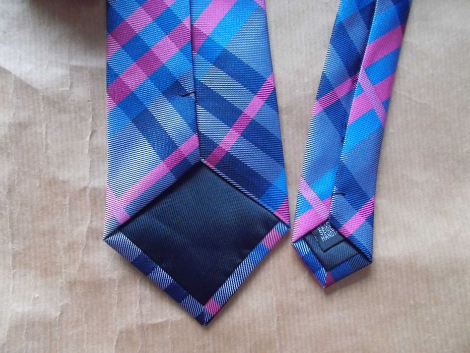 THOMAS NASH - Hand Made- Designerski Jedwabny Krawat Francja