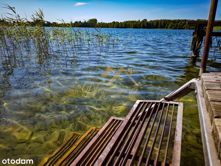 Udział nad jeziorem, pomost | Dodatkowo 852 m²