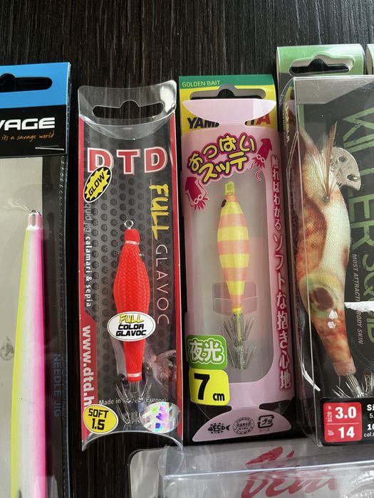 Zestaw przynęt morskich - 9 przynęt