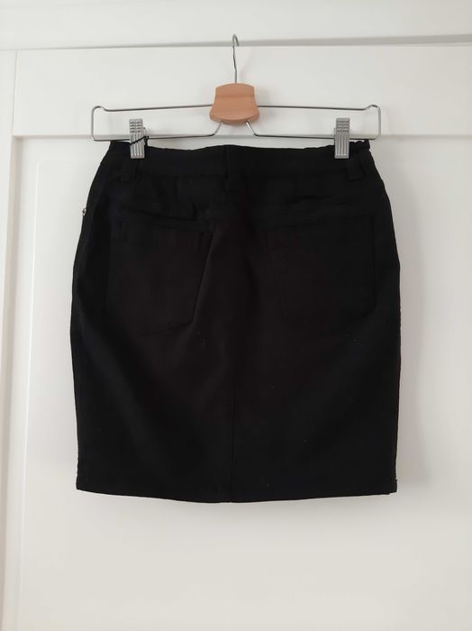Nowa spodnica Top Secret, rozm. 34, czarna, jeans