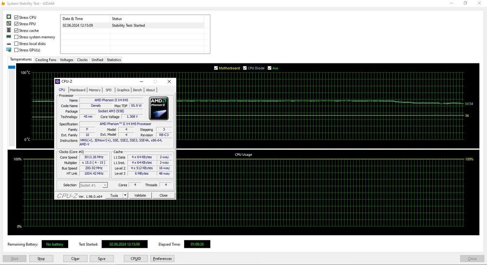 бюджетный игровой компьютер(AMD Phenom II, 8Gb DDR3, Radeon R7 250)