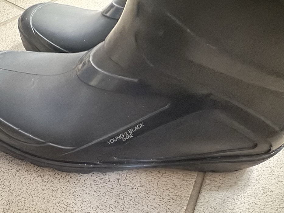 Kalosze meskie Black Roz 39 wkładka 25cm