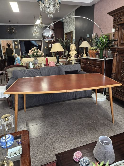 Mesa de Jantar Vintage Anos 60- Tampo Extensível.