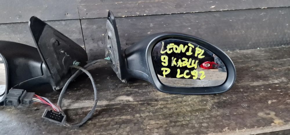 lusterko prawe lewe seat leon i lift lc9z 9 pin