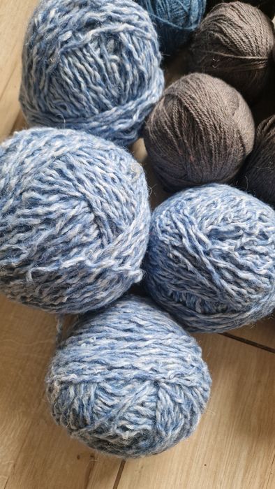 Włóczka wełna mix