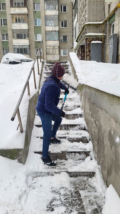 Прибирання снігу Очищення від снігу Розчищення снігу