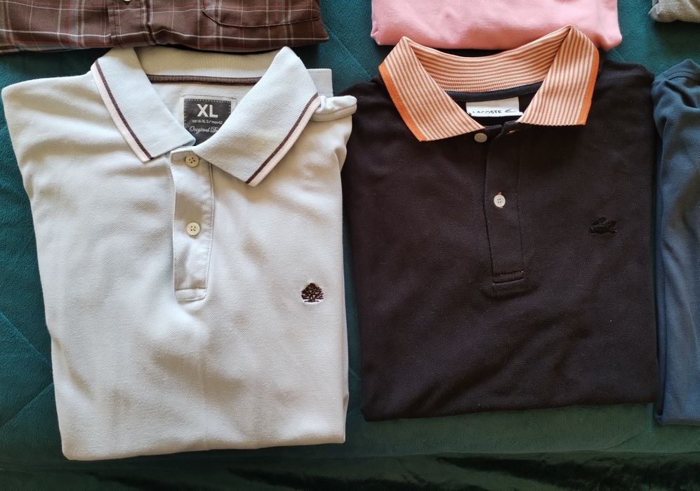 Polos Lacoste_Hugo Boss_ARMANI_Benetton_Pedro del Hierro_Mike Davis