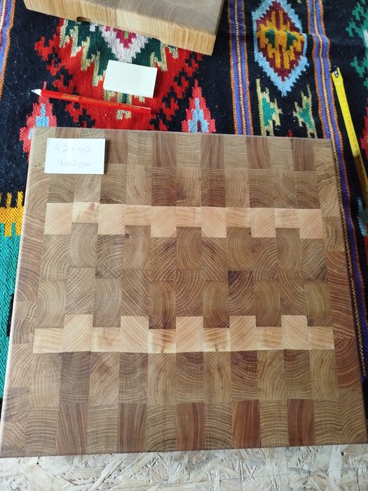 Дошки кухонні торцові,дубові