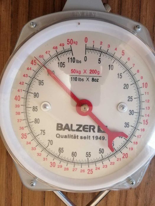 Весы подвесные BALZER, до 50 кг, Германия.