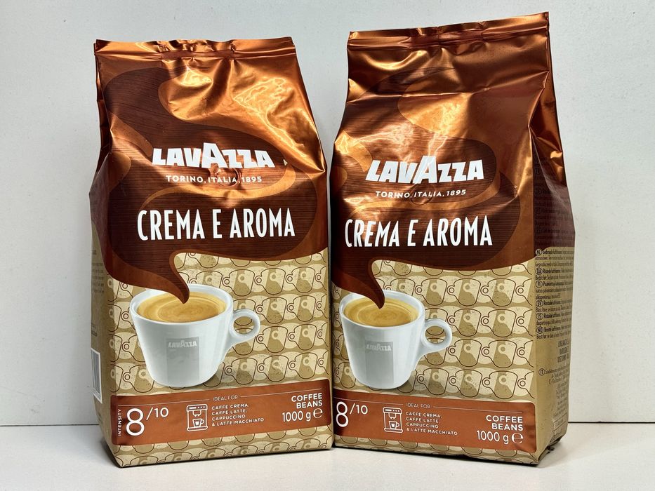 Кава в зернах Зернова кава Lavazza Crema e Aroma 1 кг, Італія