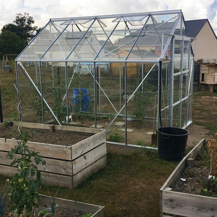 Duża Aluminiowa Szklarnia  szkło hartowane S2020 Promocja!